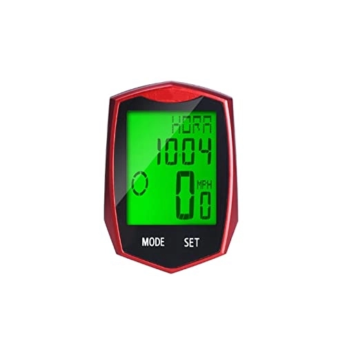 Cycling Computer : koliyn Multifunctional bicycle computer, wireless bicycle speedometer, odometer, LCD backlight display, riding accessories