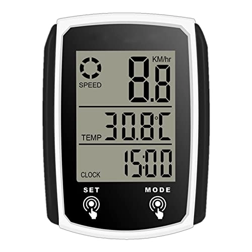 Cycling Computer : koliyn Wired bike computer with multi-function LCD waterproof display for outdoor cycling speedometer odometer