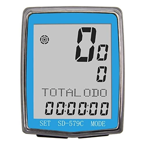 Cycling Computer : koliyn Wireless bicycle computer, multi-function LCD backlight display, 8 language display, cycling accessories, outdoor bicycle speedometer, odometer