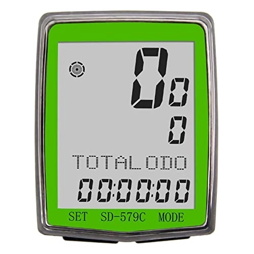 Cycling Computer : koliyn Wireless bicycle speedometer, multi-function LCD backlight display, cycling computer odometer, outdoor cycling bicycle accessories
