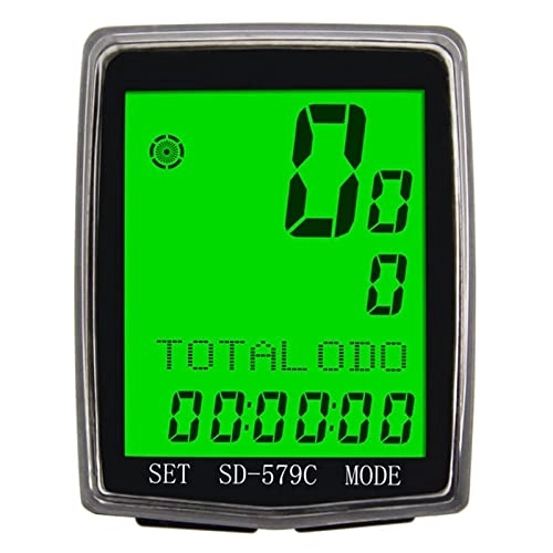 Cycling Computer : koliyn Wireless cycling computer, eight language switching, bicycle riding speedometer, odometer, LCD backlight display