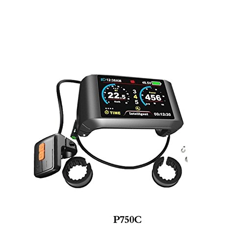 Cycling Computer : LCD Display Available for Electric Bicycle 8FUN BAFANG BBS02 / BBS02 / BBSHD 36V / 48V (P750C)