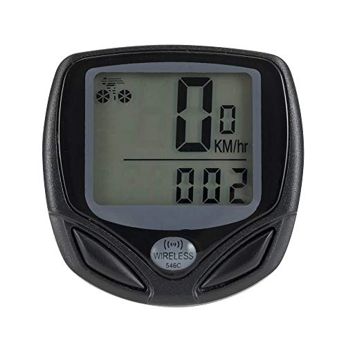 Cycling Computer : Ldelw Bike Computer Wireless Bicycle Stopwatch Cycling Mountain Bike Odometer Speedometer for Fitness Fanatic (Color : Black Size : One size) sunyangde (Color : Black, Size : One Size)