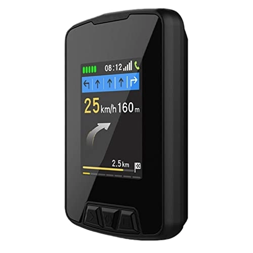 Cycling Computer : lerwliop Cycling Computer with Colorful Digital Display, Support HMI and Bluetooth-compatible Sensors Waterproof, 2.4inch