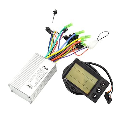 Cycling Computer : lerwliop NERIES Meter Handy Installation LCD Controller Cycling E-bikes Display Firmness Multifunction Assorted Models Scooter, B 24V-36V