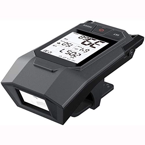 Cycling Computer : Lesrly-Cycle Bicycle Computer, Wireless Waterproof Speedometer, Heart Rate & Cadence Speedometer, 400LM Headlight Bluetooth Bicycle Computer with 18 Functions Integrated