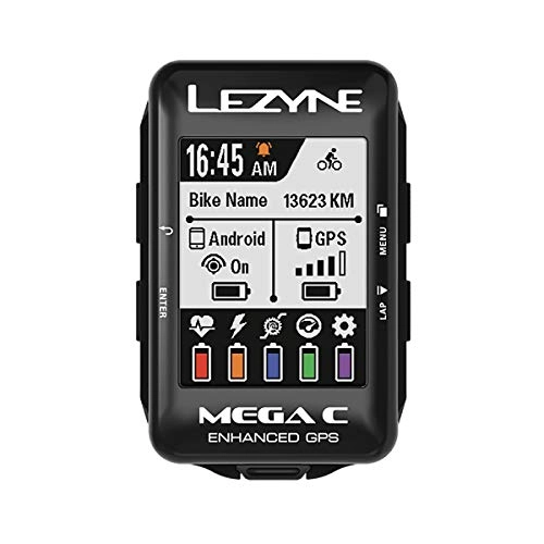 Cycling Computer : LEZYNE Mega Color GPS Smart Loaded Light