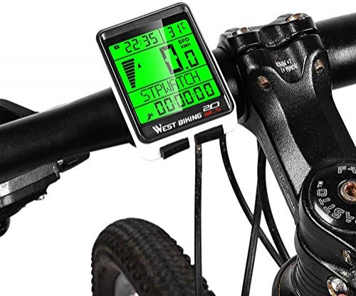 Cycling Computer : LFDHSF Bike Computer Waterproof Wireless 5 Language Speedometer And Odometer for Outdoor Cycling And Fitness Multi Function Gifts