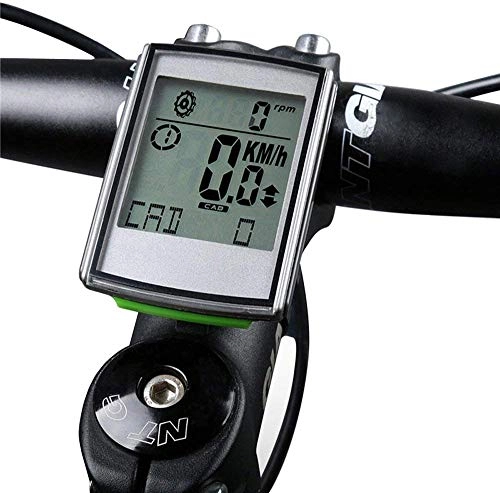 Cycling Computer : LFDHSF Bike Computer, Wireless Cycling Computer with Heart Rate And Cadence Digital Waterproof Bike Odometer Cycling