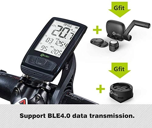 Cycling Computer : LFDHSF Wireless Bicycle Computer Odometer Speedometer with Speed Cadence Sensor, Backlight IML Bluetooth ANT + Bike Code Table