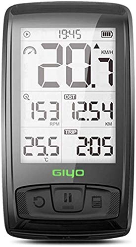 Cycling Computer : LFDHSF Wireless Bike Computer, Bike Odometer Waterproof with Bluetooth, Odometer with Digital LCD Display, for Outdoor Cycling And Fitness Multi Function Gifts