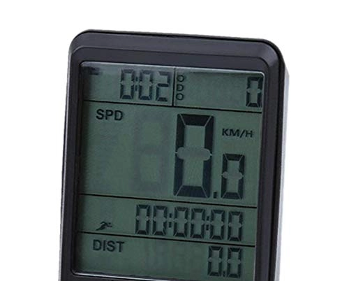 Cycling Computer : LINGJIA Cycling Speedometer Waterproof Bicycle Computer Wireless Mtb Bike Cycling Odometer Stopwatch Bicycle Speedometer Watch Led Digital Rate