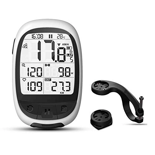Cycling Computer : LPsweet Bike Speedometer Wireless, Multi-Function LCD Backlight Display, IPX5 Waterproof, Support HR Monitor Power Meter Speed Cadence Sensor, A