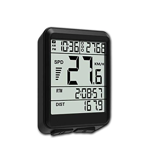 Cycling Computer : Lshbwsoif Cycle Computers Wireless 12 Functions LED Backlight Cyclometer Bike Speedometer Odometer Computer Bicycle Odometer Speedometer
