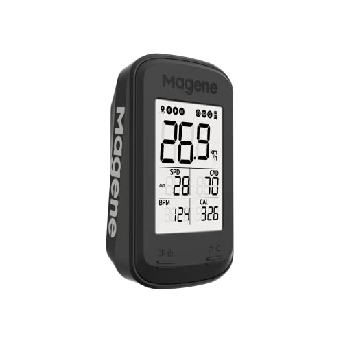 Cycling Computer : Magene C206Pro GPS Road MT Bike Computer, ANT+ / Bluetooth Wireless Odometer Speedometer for Cycling Waterproof Auto Backlight Bind to Strava TrainingPeaks Four-satellite Positioning