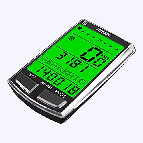 Cycling Computer : MAIKONG Wireless Bike Computer Bike Speedometer Waterproof Multi-Functional Bicycle Odometer with Backlight Supports Temperature Display and Calorie Counter for Cycling