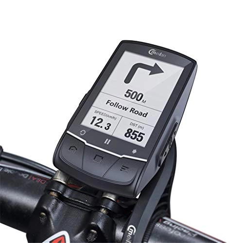 Cycling Computer : MAKEMONEYANDLOVE Computer Speed Bike Support Linking Heart Rate Belt IPX6 Waterproof Support Multi-Language GPS Cycle Computer Wired Odometer, Black