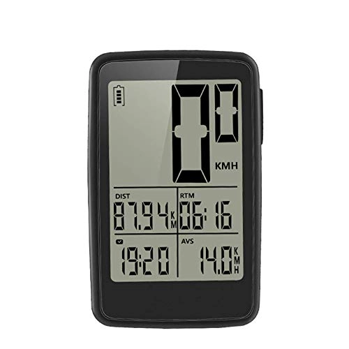 Cycling Computer : Maoviwq Bicycle Computer Bike Computer LED Screen Digital Tachometer Waterproof Cycling Speedometer Bike Speedometer