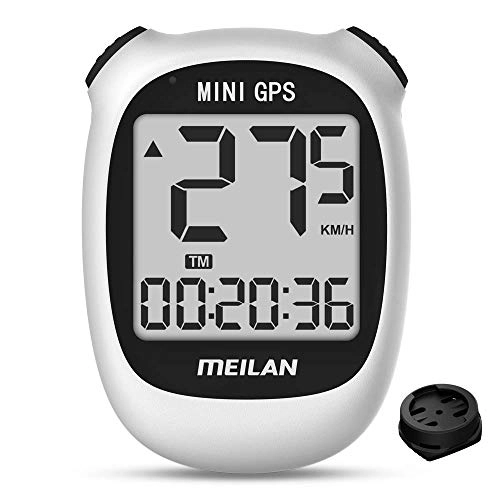 Cycling Computer : MEILAN M3 Mini GPS Bike Computer Wireless Cycle Computer Bicycle Speedometer and Odometer Waterproof cycling Computer
