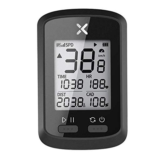 Cycling Computer : NA G G+ GPS Bike Computer with Bicycle Mount, Cycling Computer, Bicycle Speedometer Odometer, Waterproof, G+