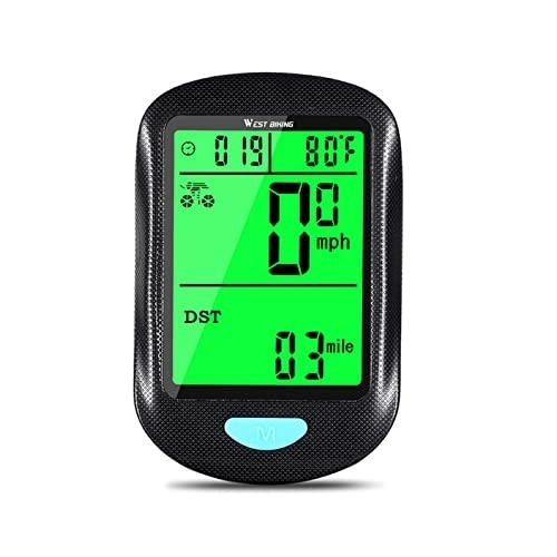 Cycling Computer : OhhGo Bike Computer 2.36 Inches Outdoor meter Odometer with Digital Display Multi-Functions for Cyclists1 bike meter meter meter for bike meter digital bike meter bike computer meter meter for bi