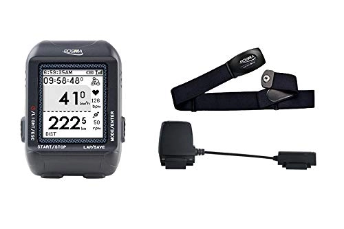 Cycling Computer : POSMA D3 GPS Cycling Bike Computer Speedometer Odometer, Bluetooth ANT+ dual mode BCB30 Speed Cadence Sensor BHR20 Heart Rate Monitor Value Kit