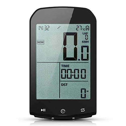 Cycling Computer : PQXOER Bicycle Computer Smart GPS Cycling Computer For Bike Speedometer Odometer Cycling Tracker Waterproof