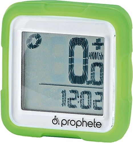 Cycling Computer : Prophete 6615 Bicycle Computer, Unisex, 8015, Green, M