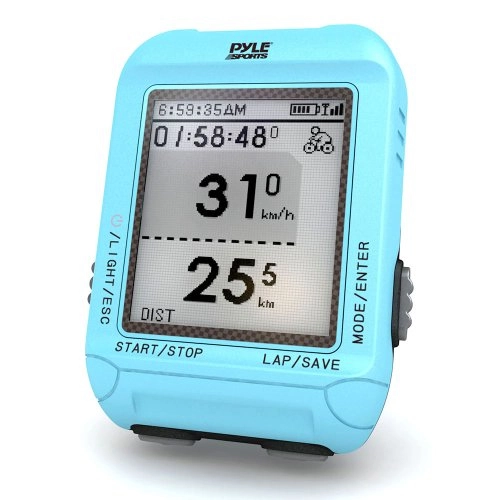 Cycling Computer : Pyle-Sport PSBCG90BL Cycling Cadence Monitor - Blue