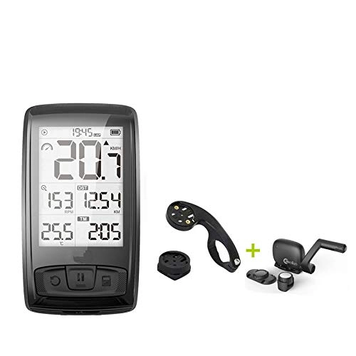 Cycling Computer : QIANMA Bicycle speed meter Meilan Wireless Bicycle Computer Bike Speedometer With Speed & Cadence Sensor Can Connect Bluetooth