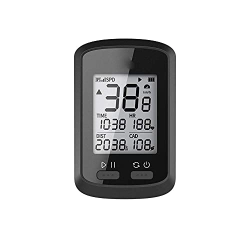 Cycling Computer : QPALZMGK Bluetooth 5.0 ANT+ GPS Bicycle Computer IPX7 Waterproof Bicycle Computer Wireless Navigation Bicycle Speedometer Odometer Suitable for Road Bicycles And Mountain Bikes