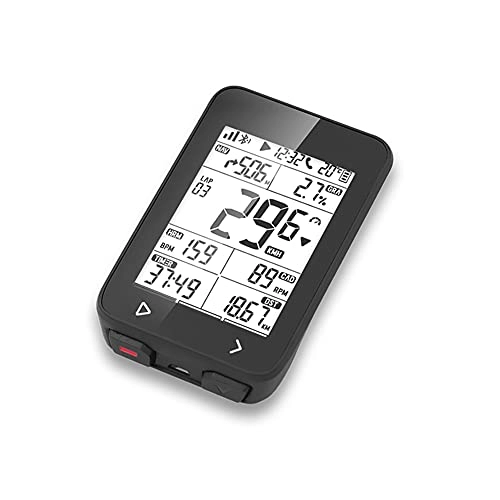 Cycling Computer : QPALZMGK Multi-Function GPS Bicycle Computer-Bluetooth 5.0 ANT+ IPX7 Waterproof Bicycle Computer Wireless Bicycle Speedometer And Odometer Suitable for Road Bicycles And Mountain Bikes