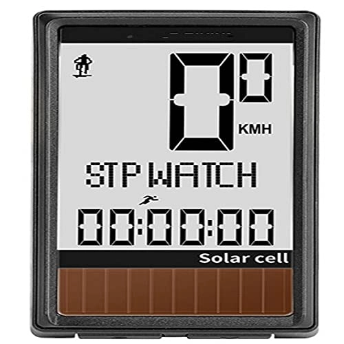 Cycling Computer : Ramingt GPS Cycling ComputerBike Computer Wireless Solar Energy Cycling Odometer Speedometer Waterproof Backlight Bicycle StopwatchPortable For Climbing