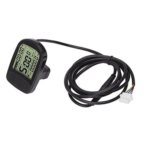 Cycling Computer : Scooter LCD Display Meter Panel, Waterproof 24V 36V 48V Clear Displaying Bike LCD Display Meter PC Housing Practical for Cycling