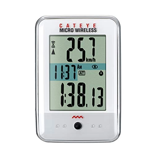 Cycling Computer : SJZX Cycling Computers Wireless Waterproof Backlight Bike Computer Bicycle Speedometer Odometer 954, White