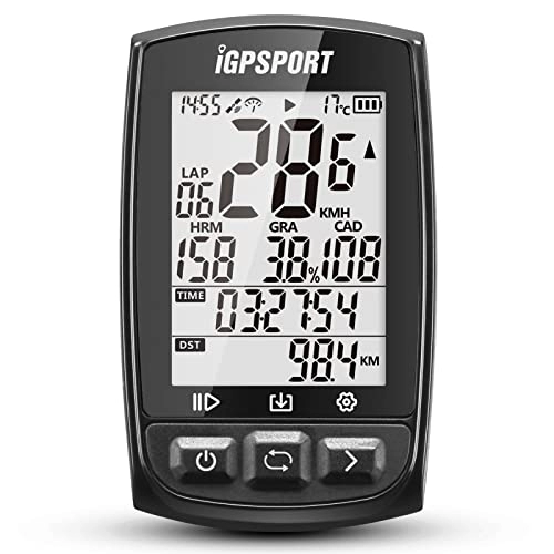 Cycling Computer : Staright GPS Cycling Computer Reable IPX7 Water Resistant Anti-glare Screen Bike Cycling Cycle Bicycle GPS Computer with Mount