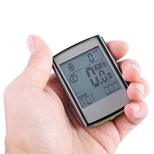 Cycling Computer : Starsou Wireless Bike Computer Waterproof Bicycle Speedometer Cycle Odometer, Automatic Wake-Up, 3 in 1 Function Heart Rate, Speed, And Other Special Functions, BC335
