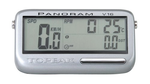 Cycling Computer : Topeak Panoram V16 16 Function Dual Wireless Cycle Computer with Cadence