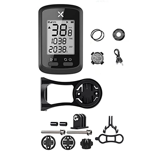 Cycling Computer : tyui Bicycle Computer, Gps Cable Bluetooth Speedometer and Odometer, Running Stopwatch, Speed Tracker, Automatic Backlight Display, Waterproof, Suitable for All Bicycles