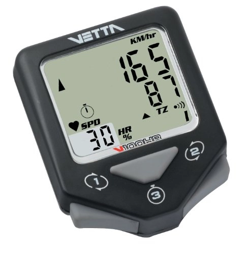 Cycling Computer : VETTA Cycling Computer V100Hr Wl2X Double Wireless With Hr