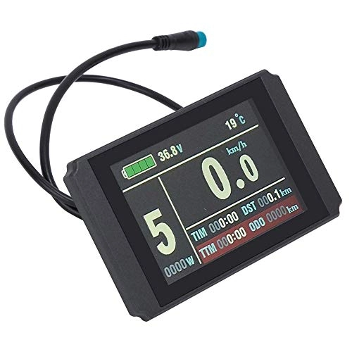 Cycling Computer : VGEBY Bike LCD Instrument Bicycle LCD Conversion Instrument KT-LCD8H Intelligent Colorful Screen LCD Instrument