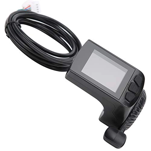 Cycling Computer : VGEBY Thumb Throttle Colorful Screen, 24‑48V Electric Bicycle KT LCD9R Colorful Screen Thumb Throttle Instrument Equipment Electric Bicycle Modification Accessories