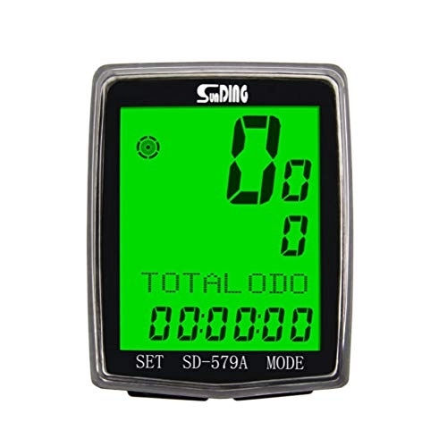 Cycling Computer : VORCOOL 1PC Stopwatch High Precision Bike Meter Practical Bike Backlit Odometer Multi-purpose Bike Mileage Code Table Speedometer Multiple Languages Riding Mileage Code Table for Outdoor Riding Use