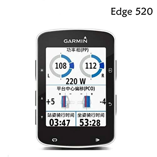 Cycling Computer : WANGMEILING Bike accessories Edge 520 Road MTB Bike Cycling Computer + Speed & Cadence + HRM ANT+ Connect bike computer (Color : Bundle)