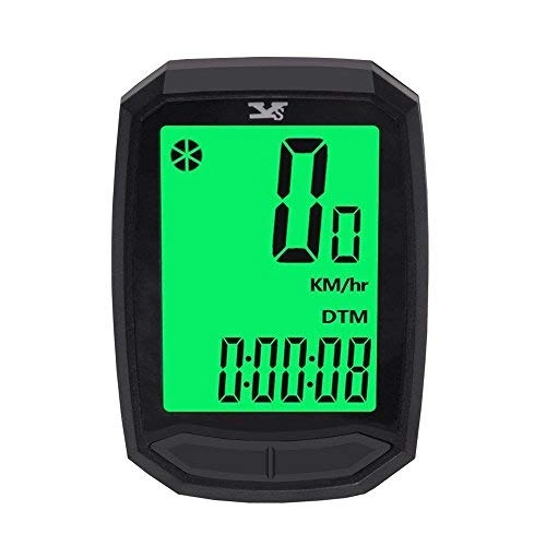 Cycling Computer : Wireless Bicycle Bike Cycling Computer Odometer Speedmeter Multispeed with Backlit (Wireless)