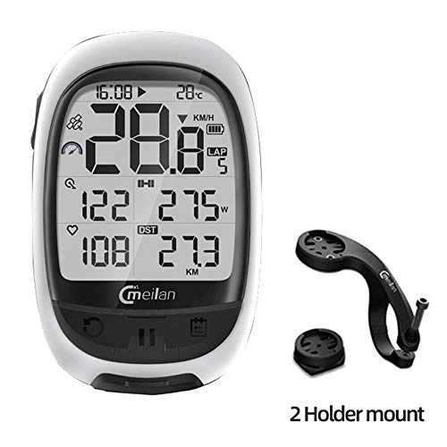 Cycling Computer : Wireless GPS bicycle computer riding odometer speedometer, outdoor sports waterproof backlight FSTN Bluetooth & ANT bicycle computer CE
