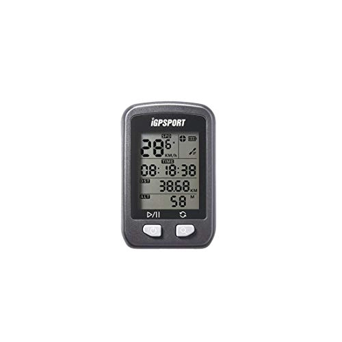 Cycling Computer : WSGYX Computer Waterproof GPS IPX6 Wireless Speedometer Bicycle Digital Stopwatch Cycling Speedometer Bike Sports Computer (Color : IGS20)