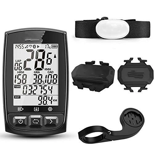 Cycling Computer : Wxxdlooa Odometer Ant+ Cycling Computer Bluetooth 4.0ble Ipx7 Waterproof Wireless Bike Computer Bicycle Sensitive Gps Speedometer Cadence