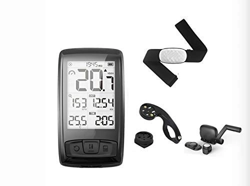 Cycling Computer : Wxxdlooa Odometer Wireless Bicycle Computer Bike Speedometer With Speed Cadence Sensor Can Connect Bluetooth Ant