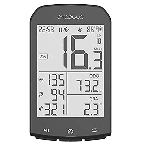 Cycling Computer : XIEXJ Bicycle Computer, Waterproof Bluetooth GPS Cycling Bike Computer, Storage Heart Rate And Cadence Digital Wireless